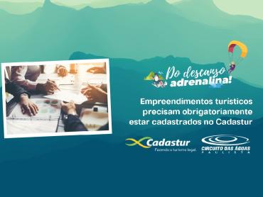 Empreendimentos turísticos precisam obrigatoriamente estar cadastrados no Cadastur