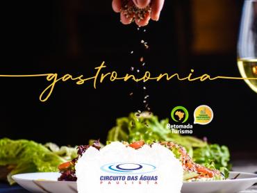 Gastronomia diversificada é atrativo para retomada do turismo no Circuito das Águas Paulista