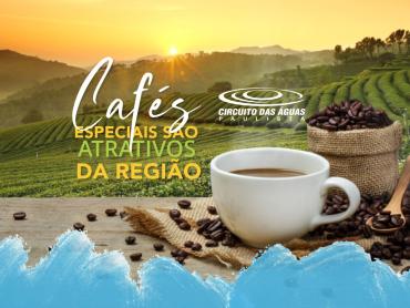 Cafés Especiais do Circuito das Águas Paulista são atrativos da Região