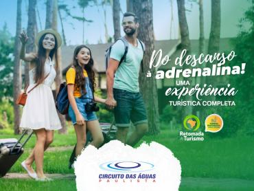 Do Descanso à Adrenalina o Circuito das Águas Paulista oferece uma experiência turística completa