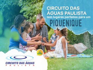 Circuito das Águas Paulista tem lugares perfeitos para um piquenique