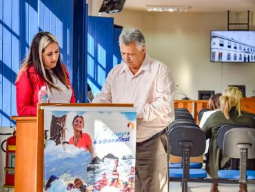 Gestão do Consórcio Circuito das Águas Paulista é apresentada, em visita técnica, a comitiva de prefeitos e empresários do Sergipe 