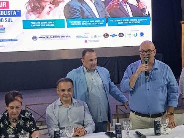 Secretário de Estado, Roberto de Lucena, participou do Empreenda Tur em Monte Alegre do Sul