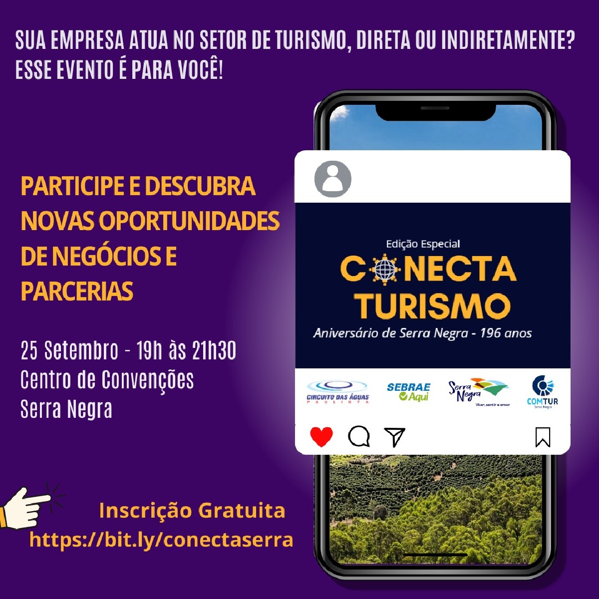 Descubra novas oportunidades de negócios e parcerias no Conecta Turismo